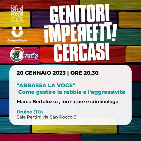 Genitori imperfetti - incontro 20 gennaio 2023