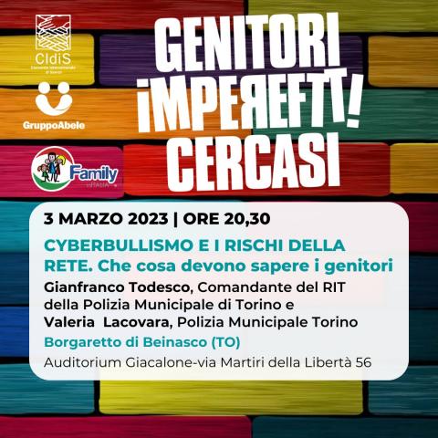 Genitori imperfetti - incontro 3 marzo 2023